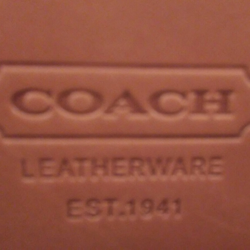 COACH CD CASE